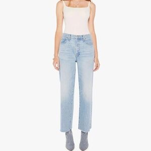 Mother The Rambler Zip Ankle Fray